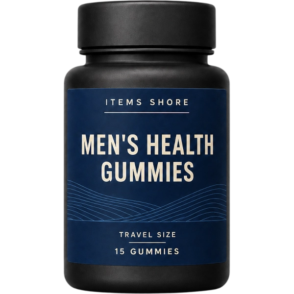 Items Shore 1 Travel Size Mens Health Gummies